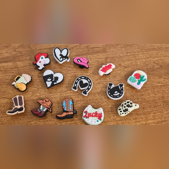 CROCS Other - Western-Themed Crocs Shoe Charms Set